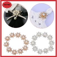 OSJYGO 10PCS 16MM DIY Flatback เครื่องประดับกิ๊บ ตัดเย็บเสื้อผ้า ปุ่ม Rhinestone ปุ่มเกล็ดหิมะ หัวเข็มขัดไข่มุก