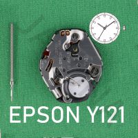 【YF】 Y121 movement epson Y121F1 Watch Quartz Movement With Stem  Accessories S.EPSON CORP NO JEWELS Type S