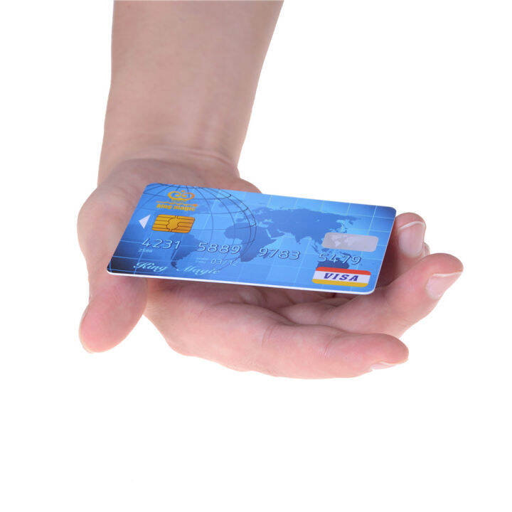 Dcapoknk Amazing Floating Credit Card Close Up Magic Props Trick Magician Toy Stage Magic
