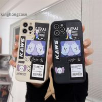 【คุณภาพสูง】เคสโทรศัพท์มือถือ OPPO A16 A15 A15S A54 A5 A9 A53 A33 A31 2020 A7 A5S A12 A16S A3S A74 A52 A72 A92 A93 Fashion Cartoon Kaws Shockproof and Drop-proof Mobile Phone Case