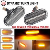 For Dacia Duster Dokker Lodgy Renault Megane 1 Clio1 2 KANGOO ESPACE Smart Fortwo 453 Led Dynamic Side Marker Turn Signal Lights