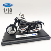 โมเดลรถจักรยานยนต์ Welly 1:18 BMW R18 พร้อมส่ง