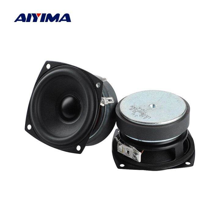 AIYIMA 2Pcs 2.5 Inch Portable Full Range Speaker 8 Ohm 30W Audio ...