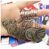 Chelsea Brazil France Germany England Italy MU Arsenal Liverpooll Chelsea Football Keychain