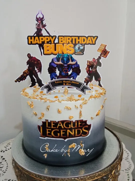 League of Legends LOL Theme Cake Topper | Lazada PH