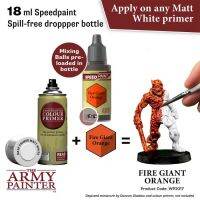 ?มีของพร้อมส่ง? Army Painter Speedpaint Fire Giant Orange 18ml AP-WP2017 สีทาโมเดล สีอะคริลิค สูตรน้ำ มี Mixing balls ในขวด