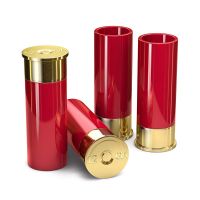 【LZ】∋♈  4Pcs x1.2oz/36ml  Plastic Shotgun Bullet Shape Shot Wine Cups Wine Glass Party Drinkware Friend Gift Shot Glass