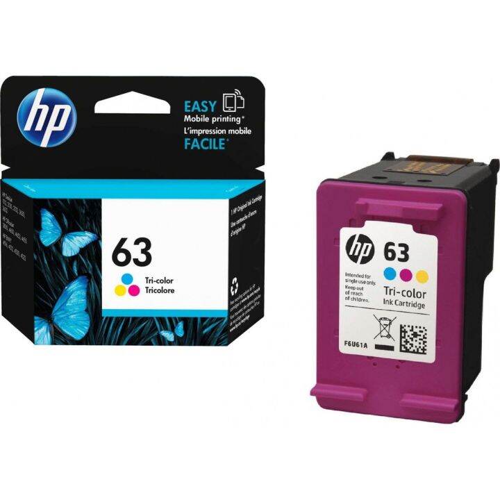 63-tri-color-hp-ink-หมึกพิมพ์แท้-สี-f6u61aa-ink-cartridge-by-shop-ak