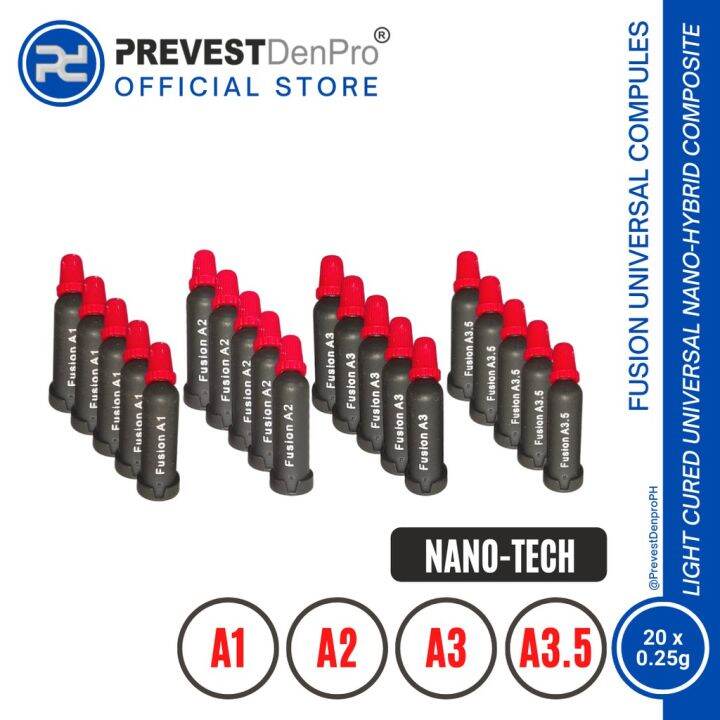 1u(Fusion Universal Composite Compules (Light Curing Universal Nano