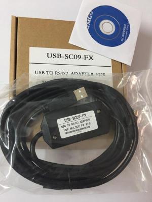 Mitsubishi PLC Cable USB-SC09-FX (สีดำ) Sanling USB Download Cable คุณสามารถส่งบทแนะนำไปยังอีเมล