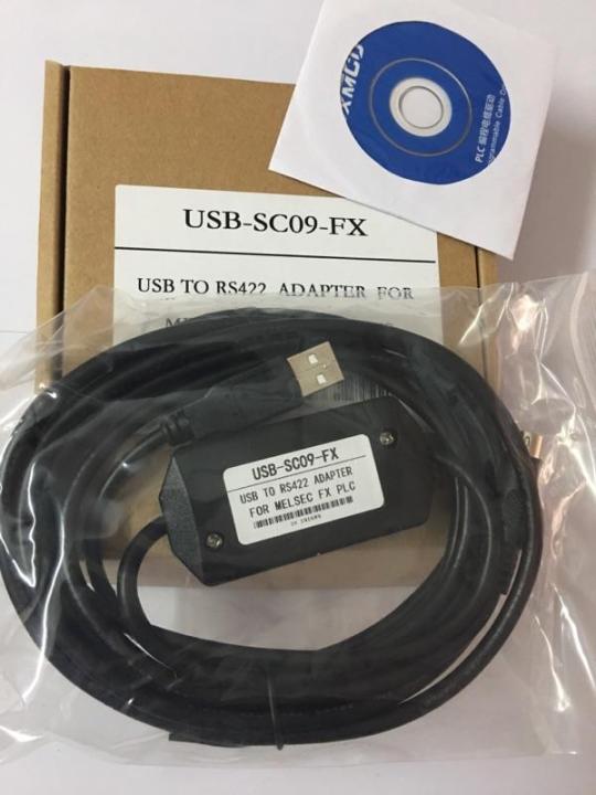 mitsubishi-plc-cable-usb-sc09-fx-สีดำ-sanling-usb-download-cable-คุณสามารถส่งบทแนะนำไปยังอีเมล