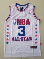 Ready Stock Top-Quality Mens No 3 Allen Iverson Philadelphia 76Ers 2003 All-Star Hardwood Classics Swingman Jersey - White