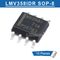 10 ชิ้น MV358I SOP8 LMV358IDR SOP-8 LMV358 SOP lm358idr LMV358I mv3581 SMD เครื่องขยายเสียงในการดำเนินงาน IC ใหม่เดิม