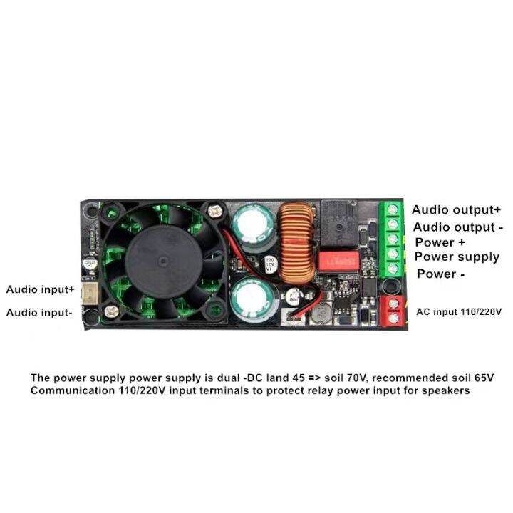 IRS2092S High Power 500W Class D HIFI Digital Power Amplifier Board ...