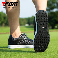 รองเท้ากอล์ฟผู้ชาย PGM สีดำ (XZ224) แบบผูกเชือกอัตโนมัติ Auto Golf Shoe Size EU : 40-45