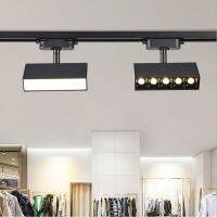 【CW】 High Quality Modern Commercial Led Track Light Lumen Ra90 COB Spot Rail 10w 5w Aluminium Casing 2 Wire track lamp