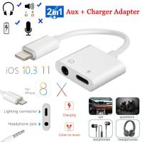 2 in 1 Lightning to 3.5mm Audio Adapter Charge For iPhone 7 7 Plus