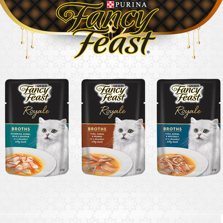 Fancy Feast Royale Broths 40g Lazada