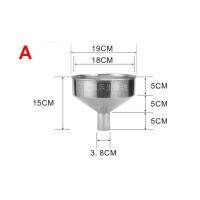 QTCF-Funnel Stainless Steel Extra Large Stainless Steel Funnel Large Diameter Stainless Steel Funnel 18 Cm 24 Cm 28 Cm