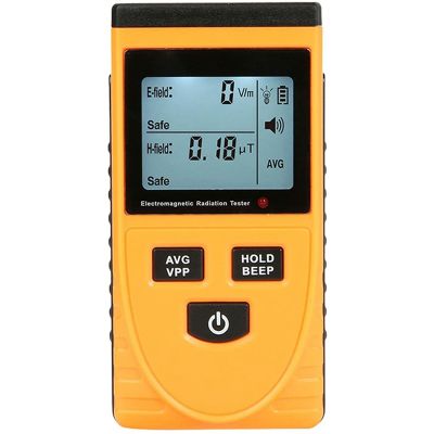 Socket Radiation Detection,Portable Dosimeter Counter with LCD Display, Radioactive Detector GM3120