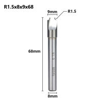 Xcan มุมปัดเศษดอกกัดปลาย R1.0-R12 Hss รัศมีเครื่องตัดมิลลิ่งบิทเราเตอร์ซีเอ็นซี