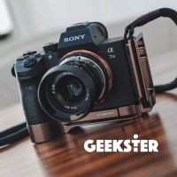 GRIP L-Plate กริป สำหรับกล้อง Sony A7III / A9 / A7R III ( กริป ) ( A7 iii / A7mk3 ) ( โซนี่ ) ( Geekster )