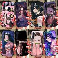 【cw】 Demon Slayer Kamado Nezuko Case For OPPO Reno 5 Lite 2Z 2F A5 A9 A53 A53S 2020 A52 A72 A1K A15 A83 A94 A74 A54 Coque