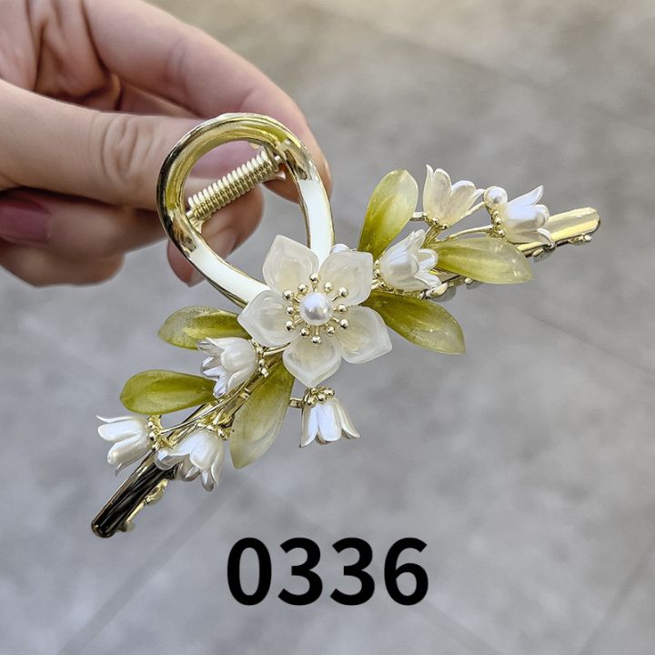 new-fashion-pearl-flower-hairpin-shark-clip-hairpin-at-the-back-of-the-head-beautiful-hair-accessories