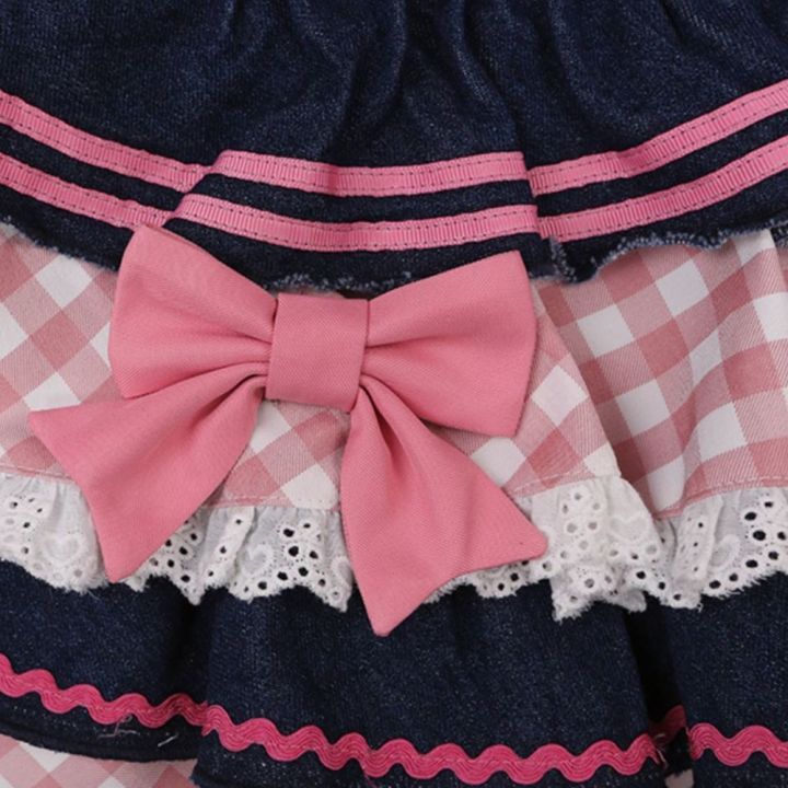 cc-preppy-kawaii-skirts-gown-denim-waist