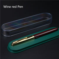 Early nostalgic Fountain Pen Golden metal arrow clip cap School office writing ink pen