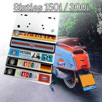 【HOT】 Nicky125 nicky175 nicky300i sixties 300i 150i 2021-2023 Motorcycle License Plate Bracket Muffler