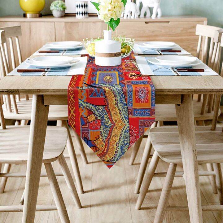 lz-africa-indian-elephant-cotton-linen-table-runner-for-family-dinner-wedding-party-holiday-farmhouse-thanksgiving-christmas