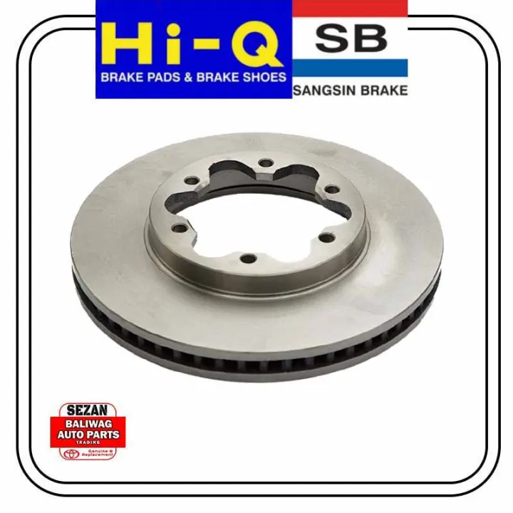HIQ FRONT BRAKE DISC ROTOR TOYOTA HIACE 20052014 SD4005 Lazada PH