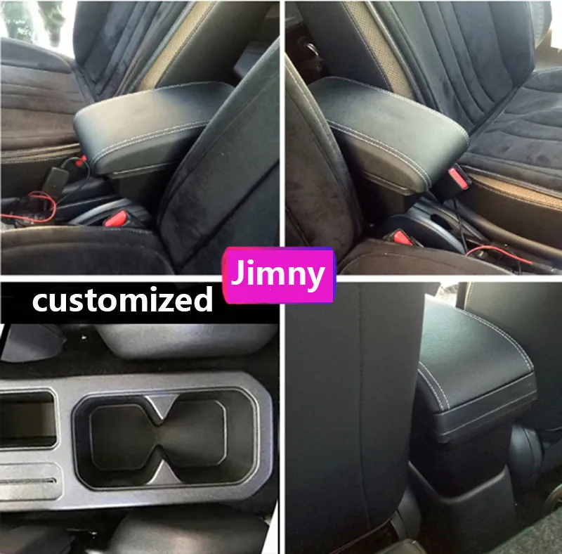 For Suzuki Jimny Armrest For Suzuki Jimny JB74 Car Armrest 2018-2023 Storage  Rfit Interior details Car Accessories