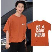 เสื้อยืด พิมพ์ลาย Bts Jimin Nomad Be A Good Human สําหรับผู้ชาย