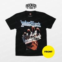 Ready Stock [0348] Judas Priest-britist STEEL-Black T-shirt legen ROCK band BEAD