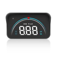 Auto HUD สำหรับ Head Up Display GPS Digital Speedometer Over Speed Warning Alarm Device Safe Driving Equipment