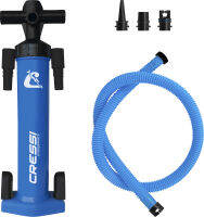 CRESSI FEATHER HIGH PRESSURE INFLATION HAND PUMP BLACK 1100 CC ปั๊มลมพกพาขนาด 1100CC