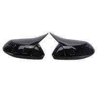 2Pcs Gloss Black Car Rearview Mirror Cover Side Mirror Shell for Toyota Corolla 2020-2021