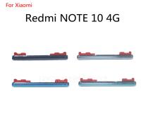 สำหรับ Xiaomi Redmi NOTE 10 4G / NOTE 10S ปุ่มคีย์ด้านข้างระดับเสียงปุ่มเปิดปิดกุญแจสวิตช์