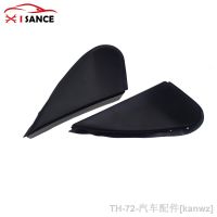 ▽♠ Car Front Left Right Side View Mirror Corner Triangle Cover Black for 2014 2015 2016 Toyota Corolla 60118-02170 60117-02170