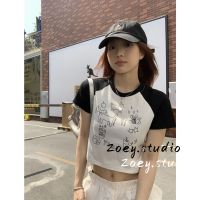 Zoey.Studio เสื้อกันหนาว ผญ เสื้อแขนยาว เสื้อกันหนาว วินเทจ สบายๆ สบาย ทันสมัย WMY2393G4O 39Z230926