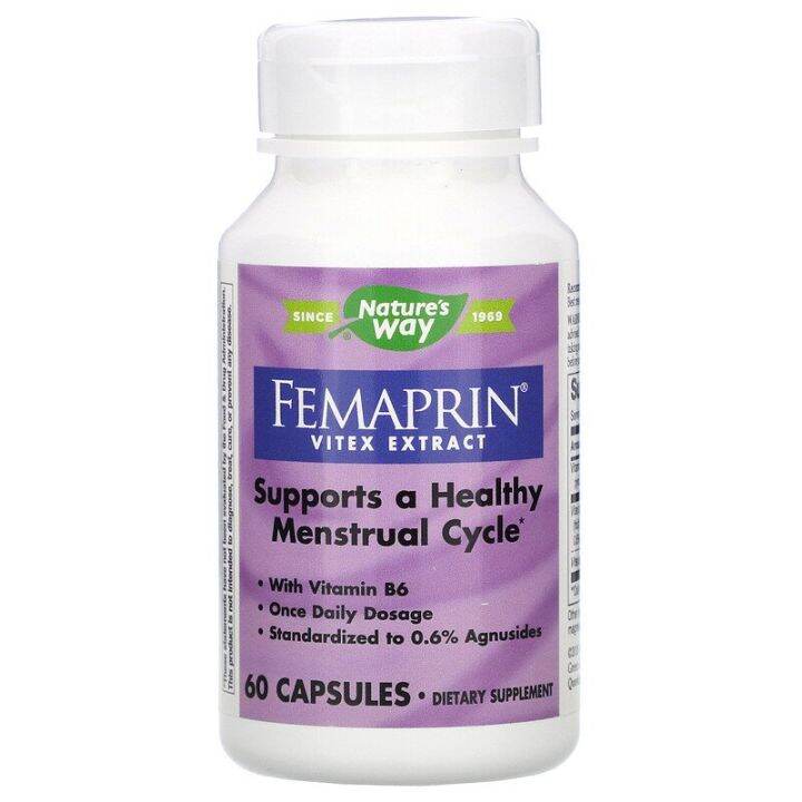 Femaprin, Vitex Extract, 60 Capsules | Lazada PH