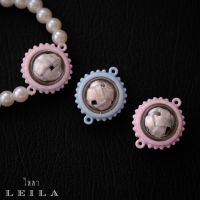 Leila Amulets ตะกร้อ อาคมสมปรารถนา Baby Leila Collection สีชมพูอ่อน (พร้อมกำไลสวยงามตามรูป)