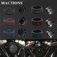 1PC Motorcycle CNC Replacement Air Cleaner Intake Filter  Inner Element For Harley Sportster XL Tou Softail Dyna FXDLS