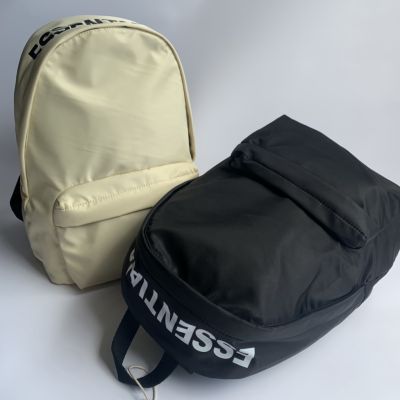Fear of god Backpack Essentials Copy Line Letter Printing FOG Computer Schoolbag Simple Street Wear