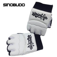 Kyokushin Kai ถุงมือคาราเต้ Fighting Hand Protector Taekwondo คาราเต้ Kyokushin Professional ถุงมือมวยคาราเต้อุปกรณ์