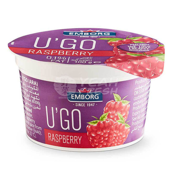 Emborg UGO Raspberry Yogurt | Lazada PH