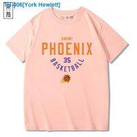 ❀□┋ York Hewlett The SUNS basketball T-shirt Kevin durant 35 short-sleeved young students relaxed leisure training suit