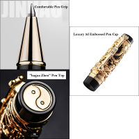 Jinhao Luxury Vintage Dragon Ballpoint Pen High Quality Metal Writing Pens Office Supplies Stationery Business Gift